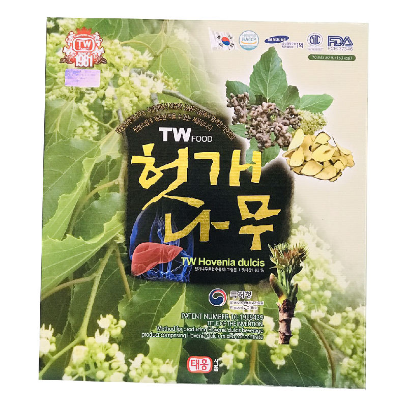 Nước Bổ Gan Hàn Quốc Hovenia Taewoong Food 1