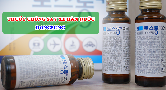 Thuốc say tàu xe Dongsung Hàn Quốc chai 30ml có tác dụng kéo dài trong bao lâu?
