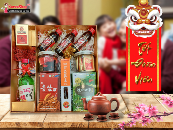 Quà biếu sếp với thiết kế đẹp mắt, sang trọng.