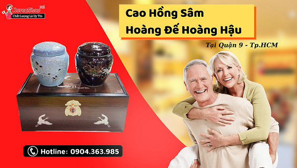 Sản phẩm chính hãng tại Koreashop24h, cao hồng sâm Hoàng đế Hoàng hậu tại Quận 9 - TP.HCM.